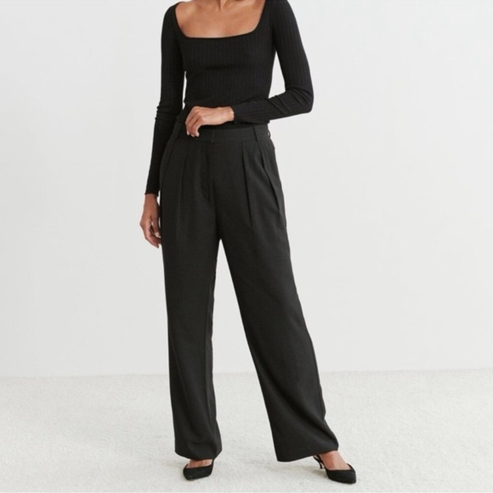 NWT! Jenni Kayne Jones Trouser in Black - 2 (Petite Length)